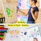 66 Pcs Small Stencils for Crafts Reusable 3 Inch Stencils (Flowering Plants)